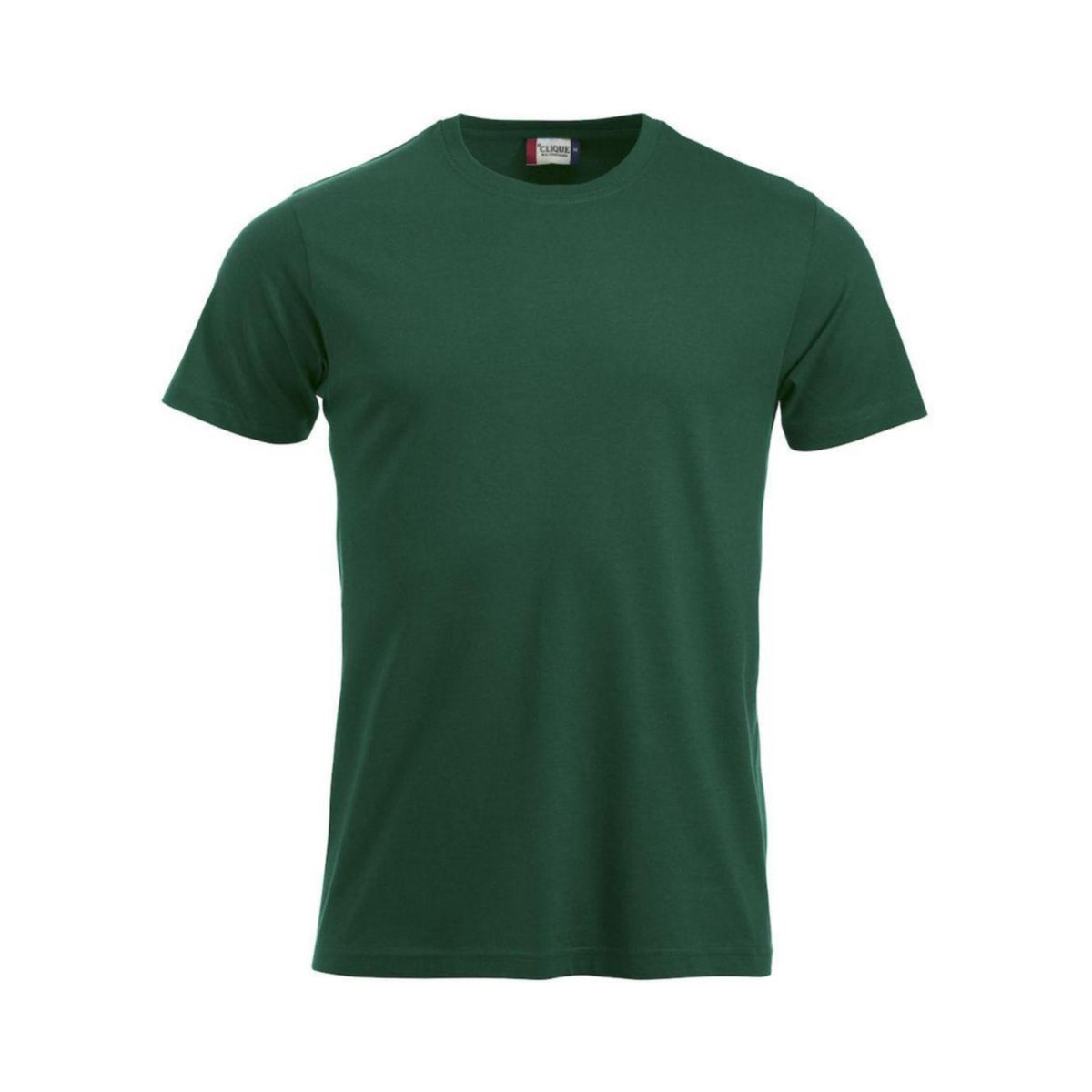 Clique New Classic-T t-skjorte – flaskegrønn, bakside