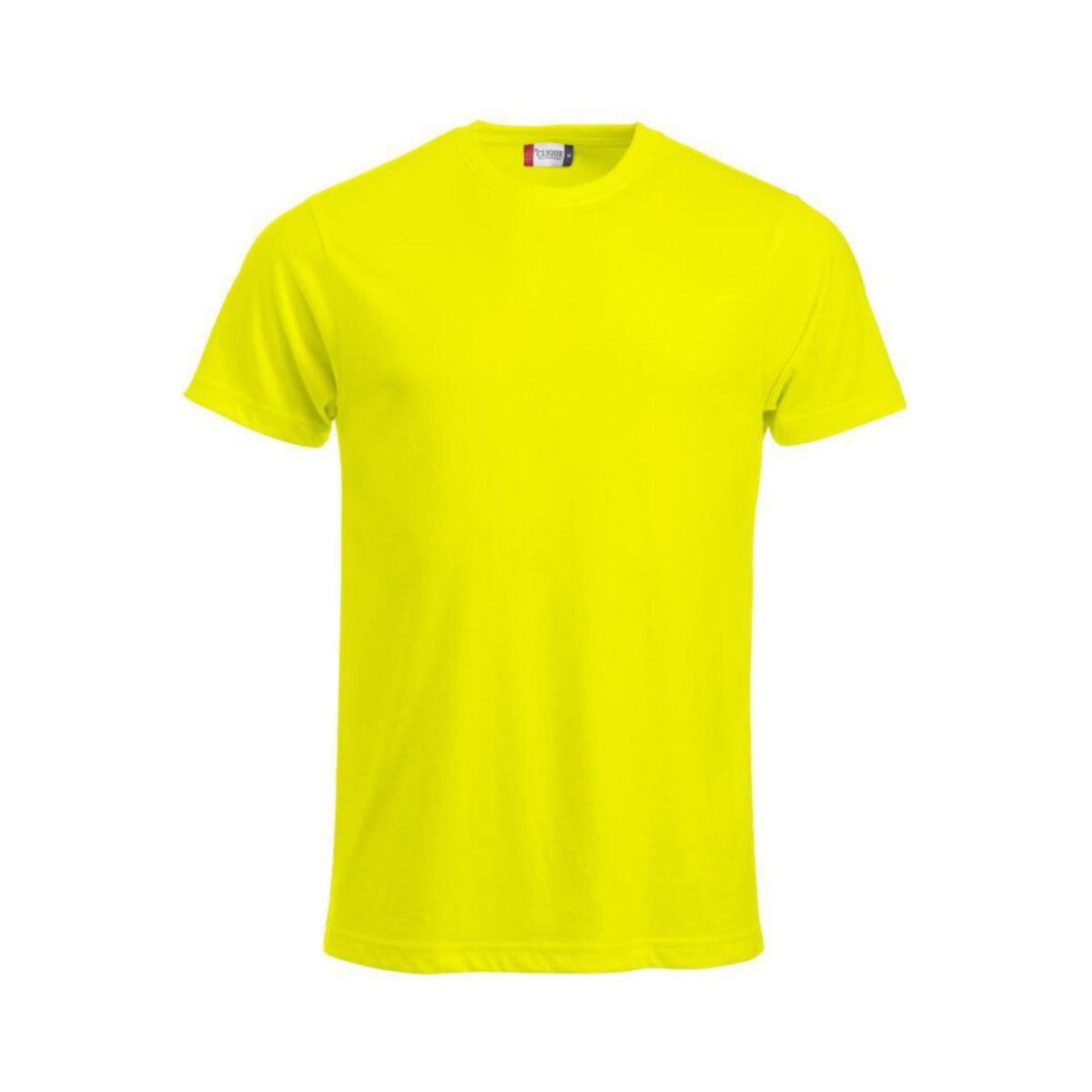 Clique New Classic-T t-skjorte – hivis gul, framside