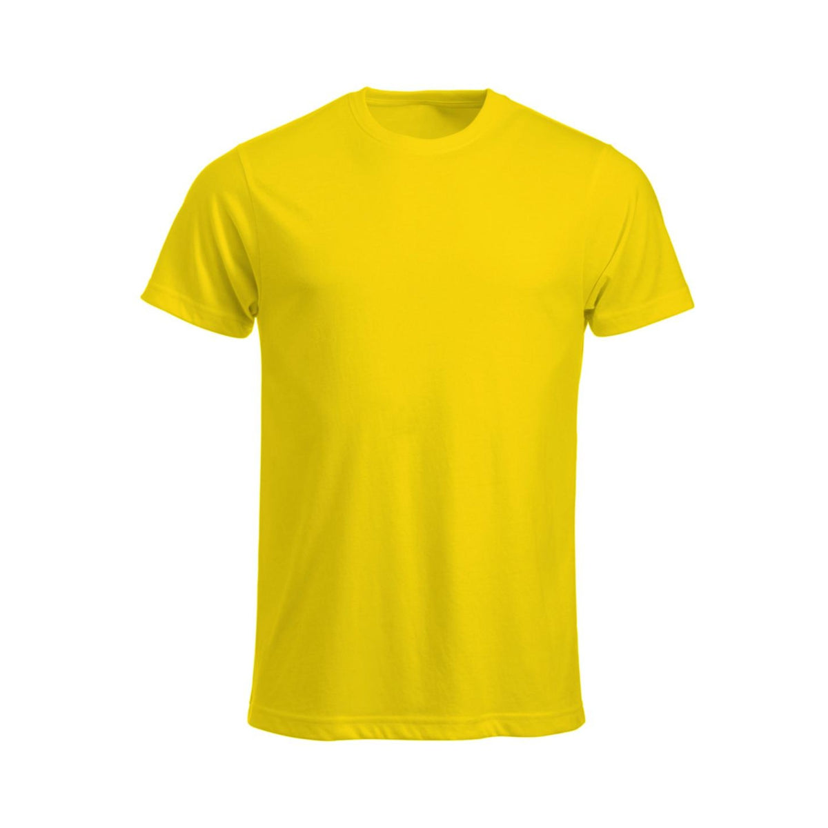 Clique New Classic-T t-skjorte – sitrongul, framside