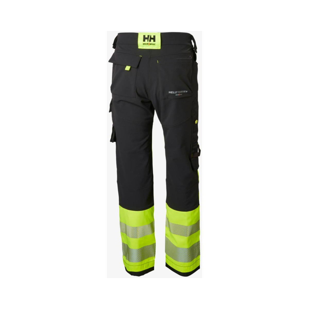 Helly Hansen ICU håndverksbukse, kl. 1 – Gul/koksgrå
