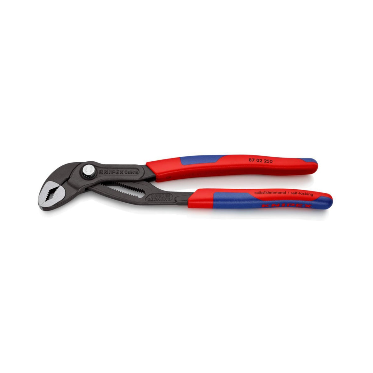 Knipex Cobra vannpumpetang 87 02 med flerkomponenthåndtak