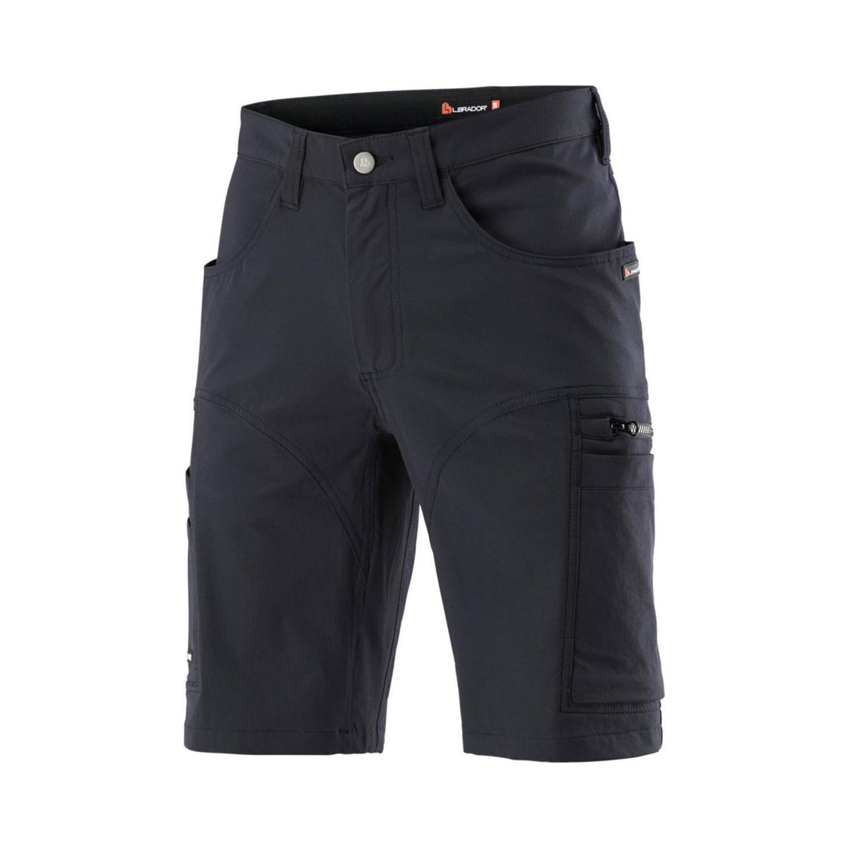 L.Brador Serviceshorts 1480P – marineblå, framside