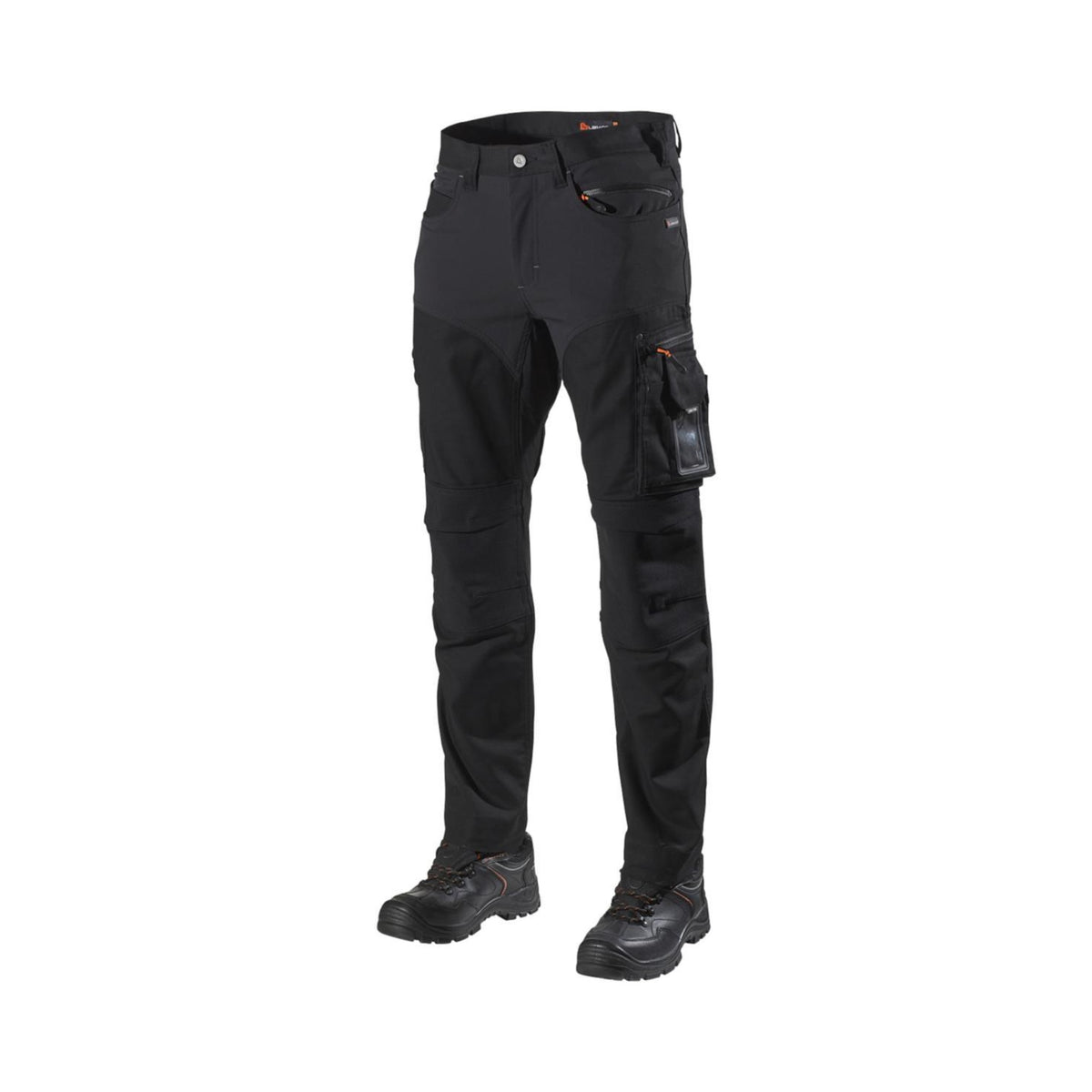 L.Brador Servicebukse 184PB Heavy – sort, framside