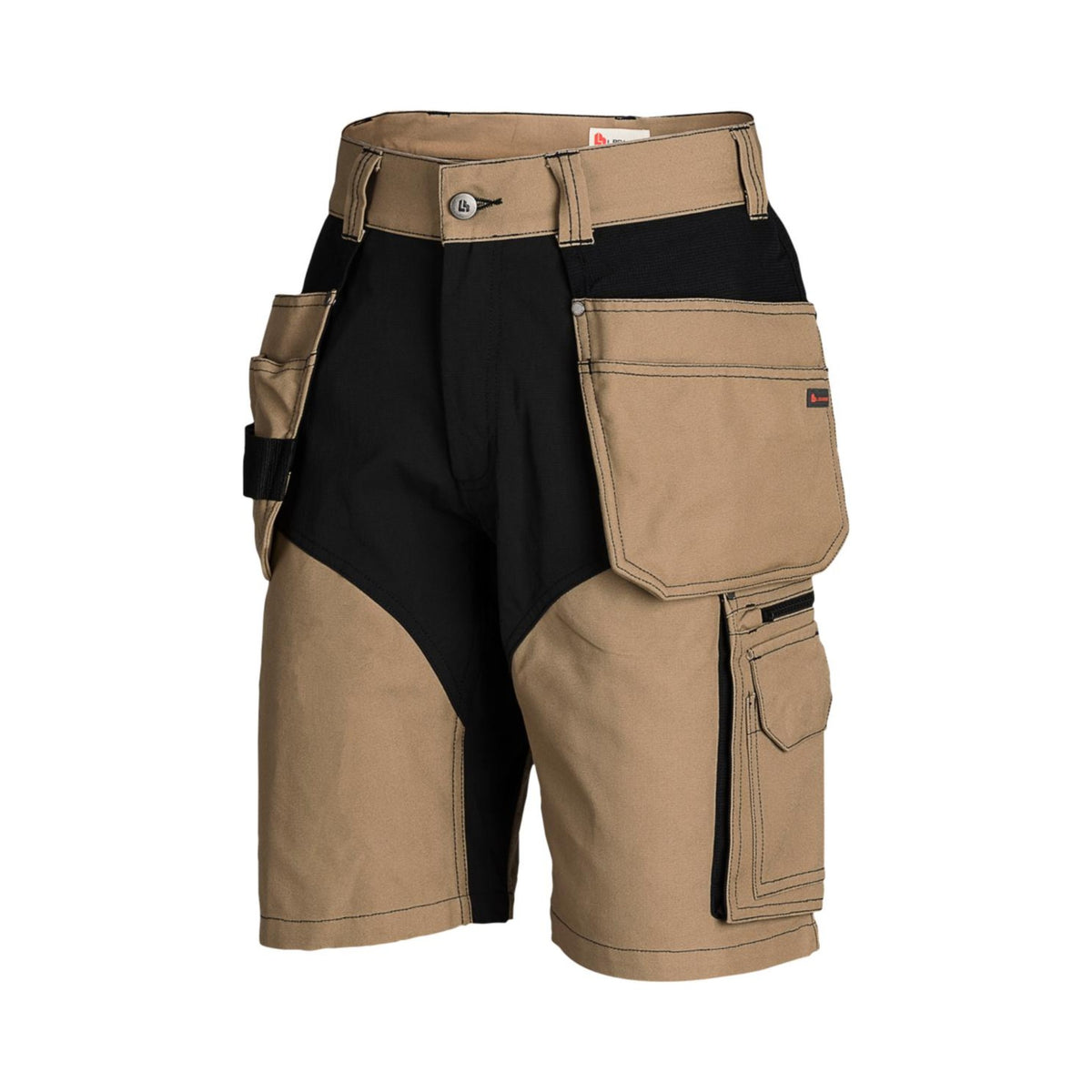 L.Brador Shorts 1053PB Heavy – khaki, framside