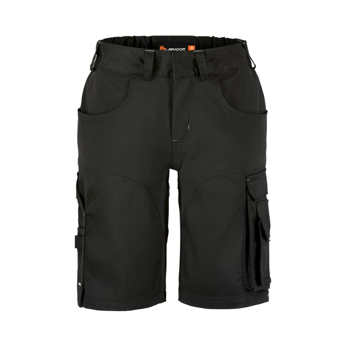 L.Brador Shorts 1844PB Aereo Dame – sort, bakside