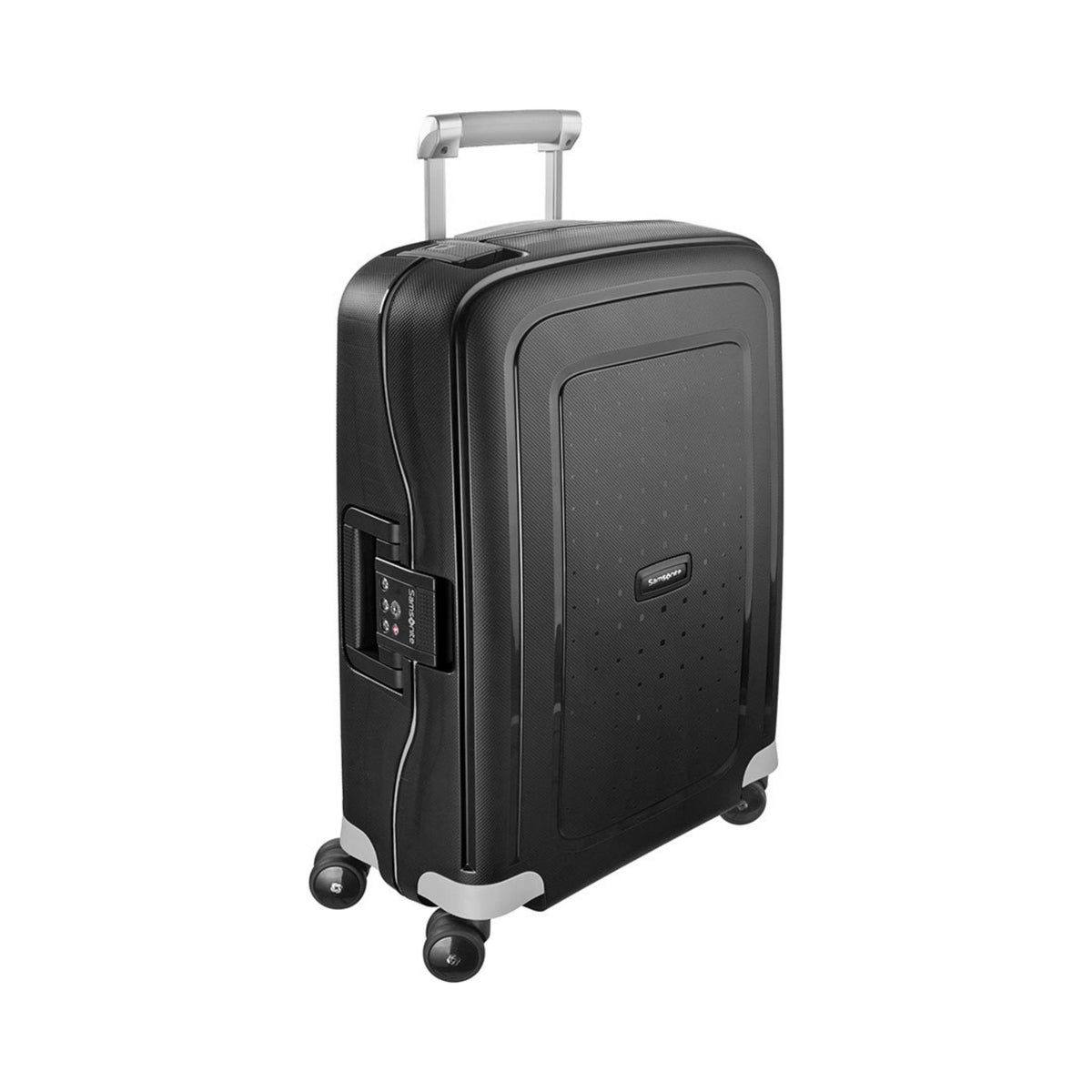 Samsonite S'Cure koffert med 4 hjul – Sort