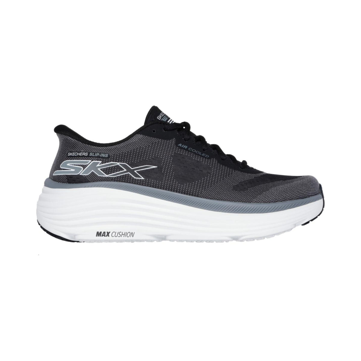 Skechers Max Cushioning Endeavour slip-in sko – sort, framside