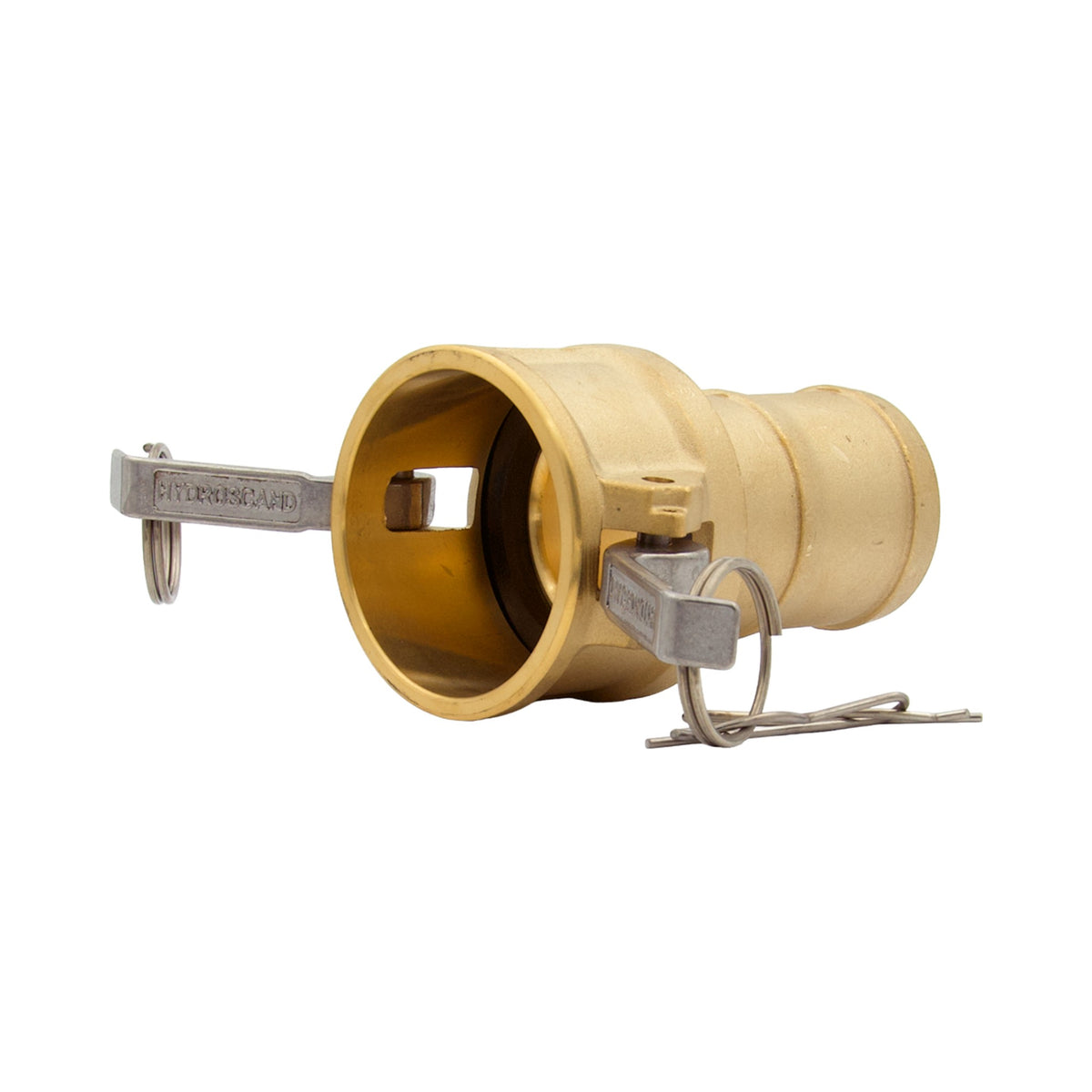 Camlock-kupling neddreid for spiralslange