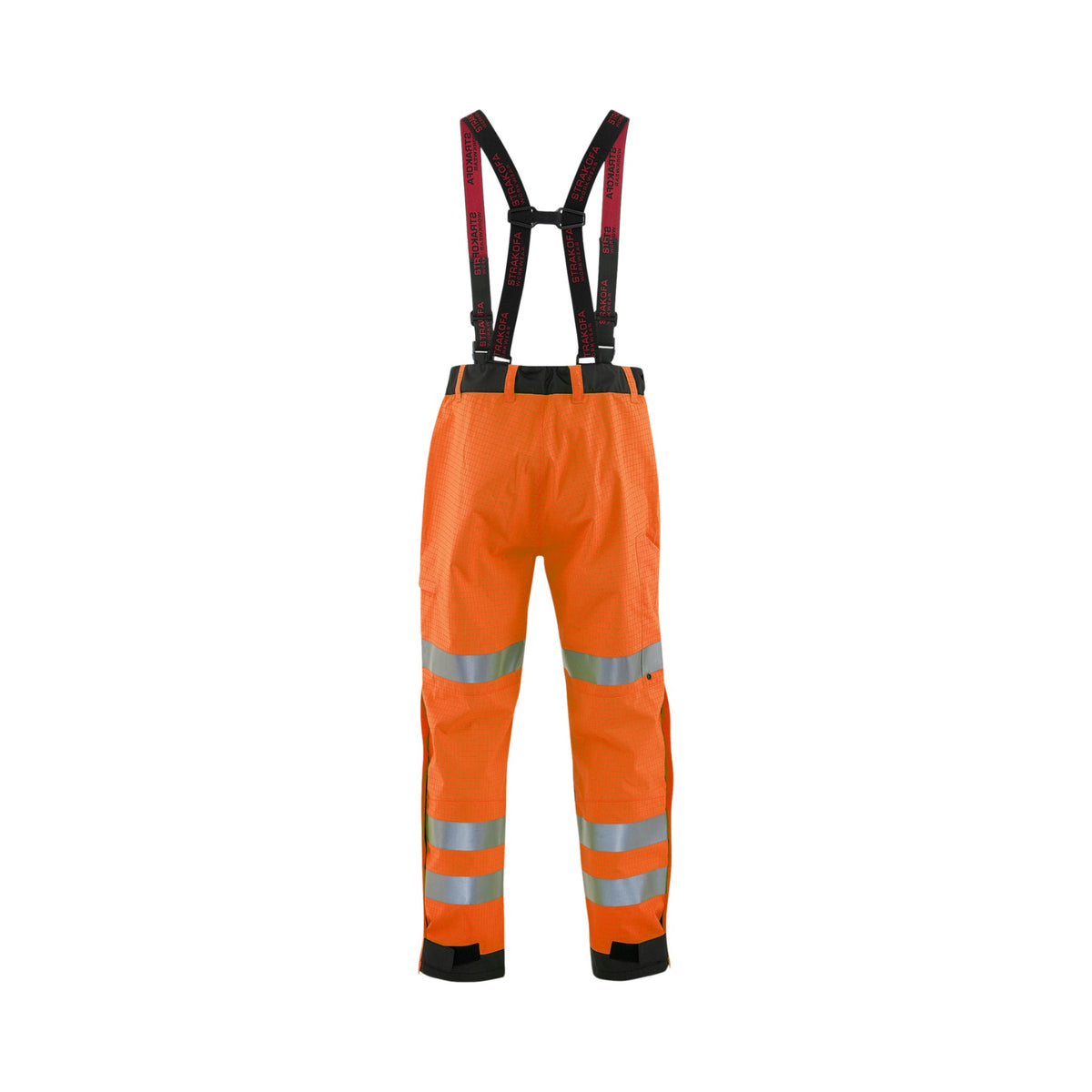 Strakofa Tor multinorm skallbukse kl. 2 – hivis oransje/sort, bakside