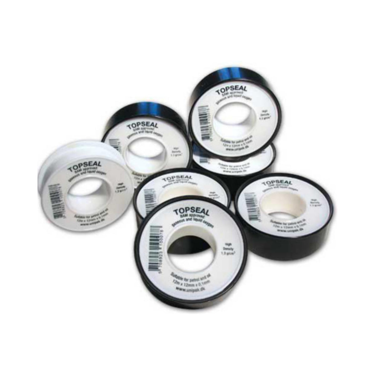 Unipak Topseal oksygen gjengetape, framside