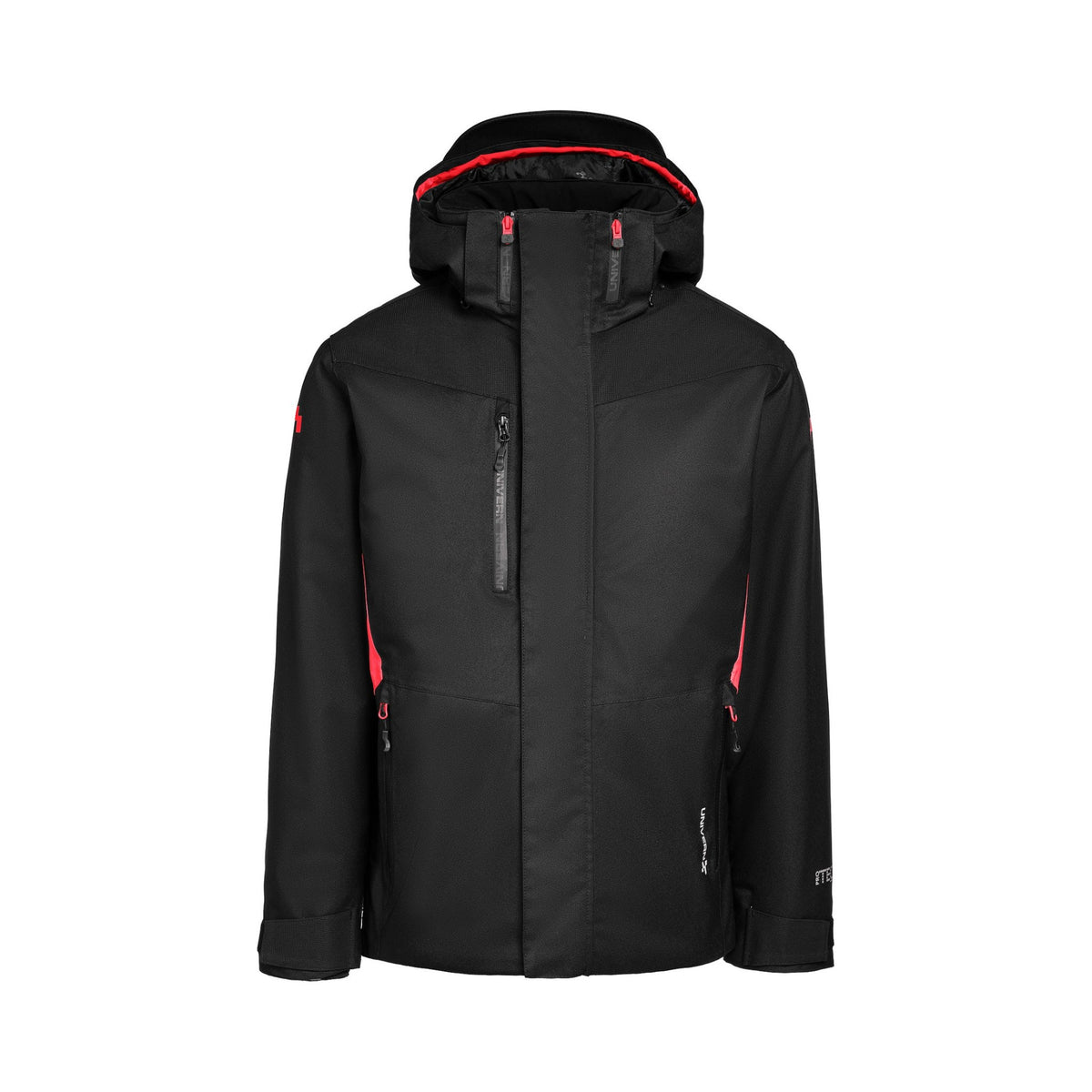 Univern Protec 8256 vinterjakke – Sort/rød