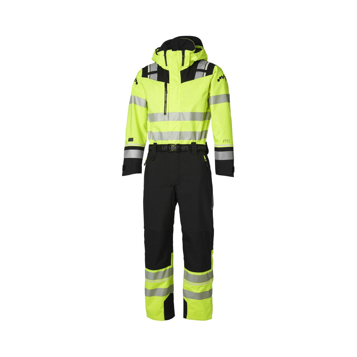 Univern Protec 87337 skallkjeledress, kl. 3 – Gul/sort