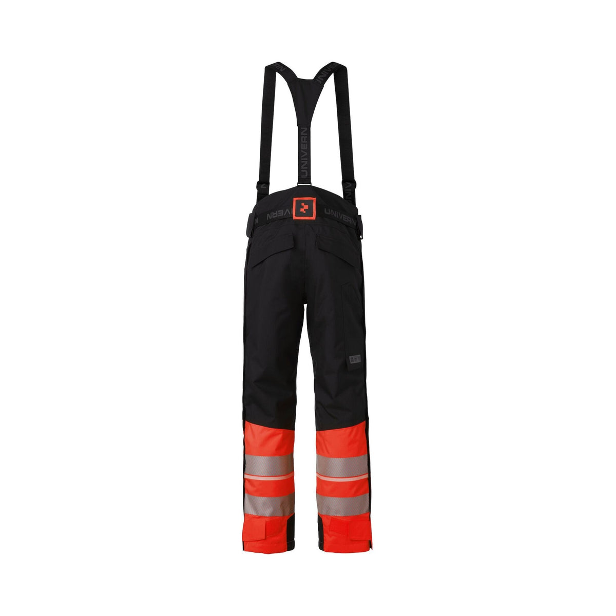 Univern Protec 87328 vinterbukse, kl. 1 – Sort/rød