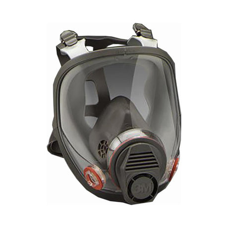 3M 6800 helmaske – grå, framside