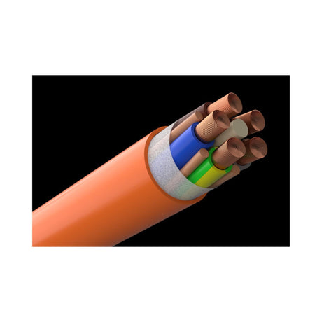 Amokabel AMOExtreme oransje PUR-kabel med fem ledere