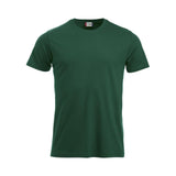 Clique New Classic-T t-skjorte – flaskegrønn, bakside