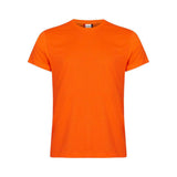 Clique New Classic-T t-skjorte – hivis oransje, framside