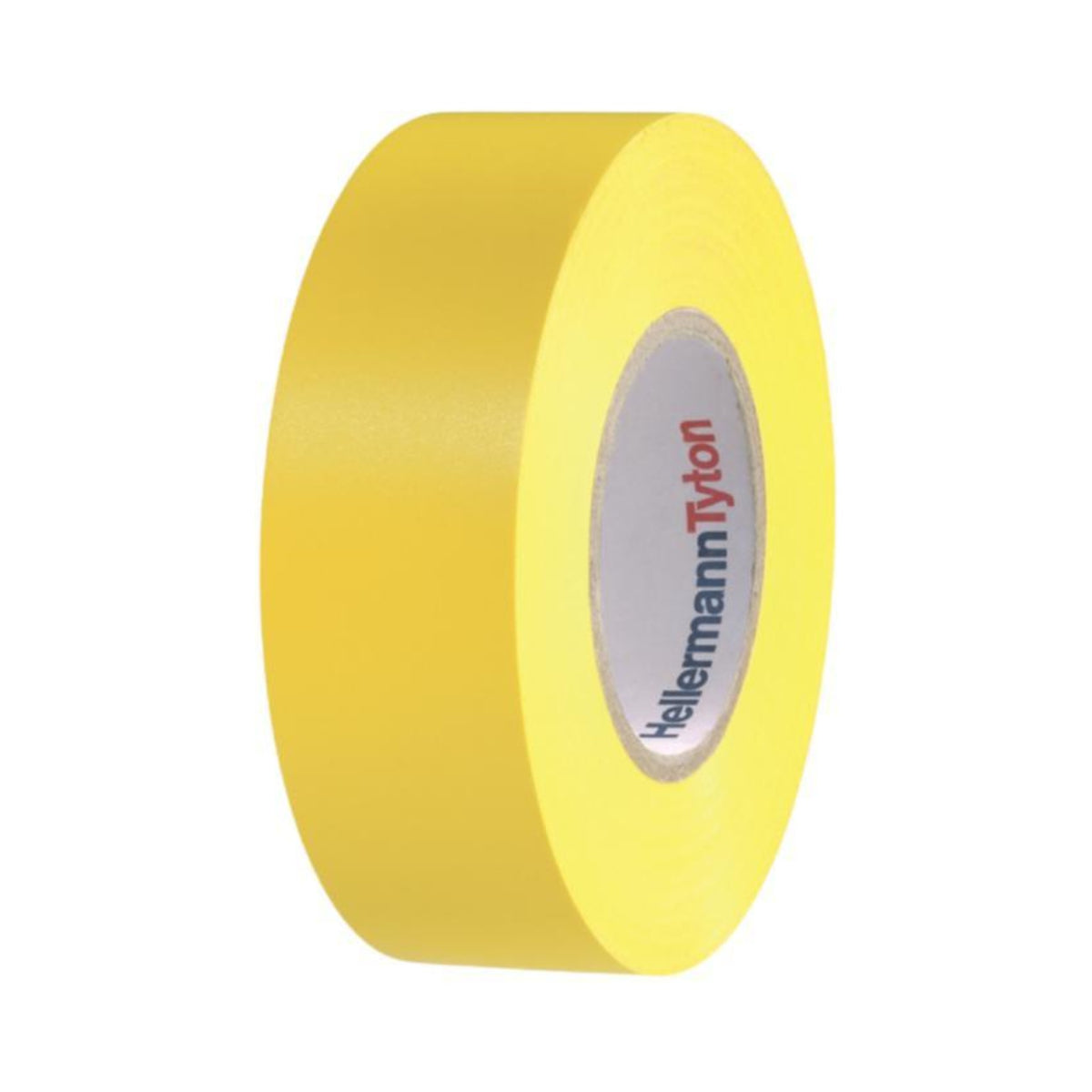 HellermannTyton Flex isolasjonstape 19 mm – gul, framside