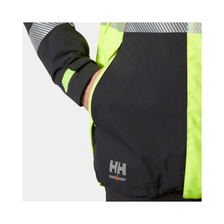 Helly Hansen ICU vinterjakke, kl. 3 – HiVis Gul