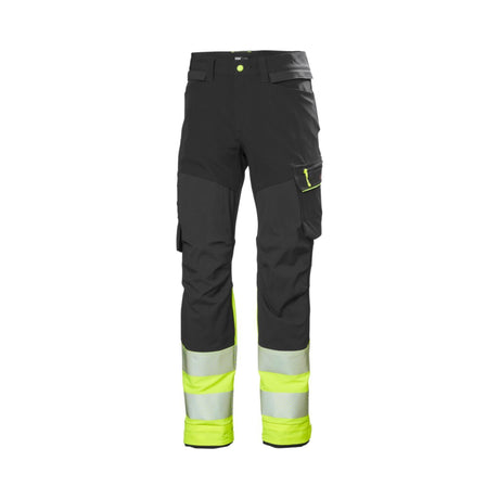 Helly Hansen ICU BRZ Connect håndverksbukse, kl. 1 – Grå/Gul