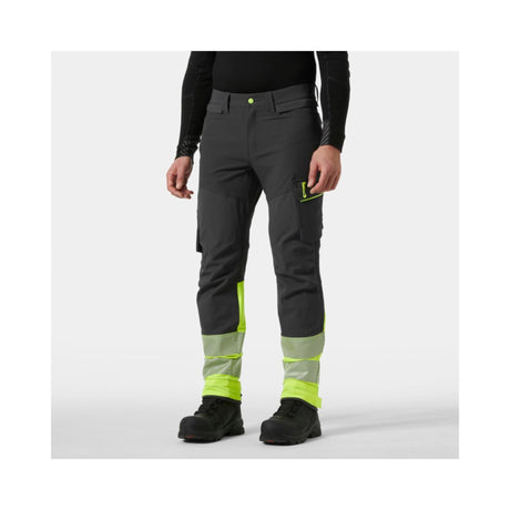 Helly Hansen ICU BRZ Connect håndverksbukse, kl. 1 – Grå/Gul