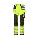 Helly Hansen ICU håndverksbukse, kl. 2 – Gul/Svart