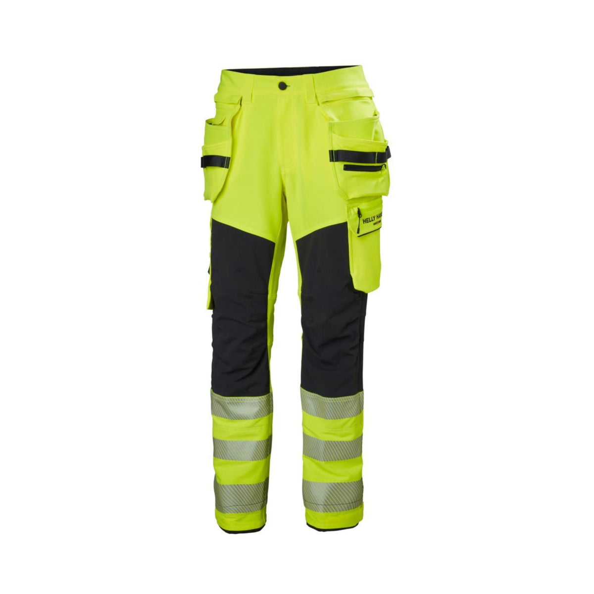 Helly Hansen ICU BRZ håndverksbukse, kl. 2 – HiVis Gul