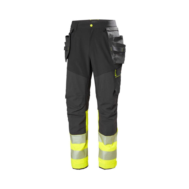 Helly Hansen ICU BRZ håndverksbukse, kl. 1 – Svart/Gul