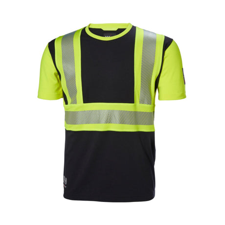 Helly Hansen ICU t-skjorte, kl. 1 – Gul/koksgrå