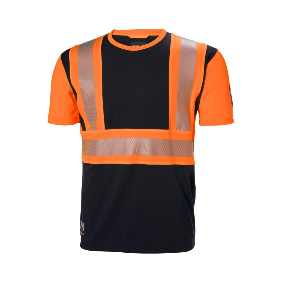 Helly Hansen ICU t-skjorte, kl. 1 – Oransje/mørkgrå