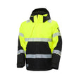 Helly Hansen ICU 2.0 vinterjakke – HiVis gul/sort, framside