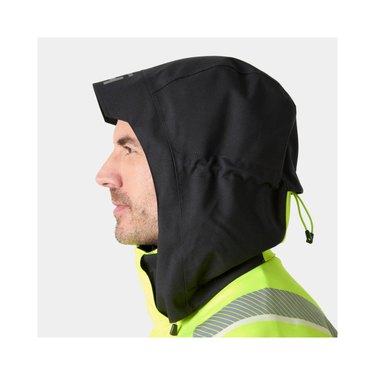 Helly Hansen ICU 2.0 vinterjakke – HiVis gul/sort, bakside