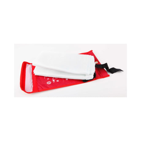 Ironside brannteppe i myk pose 120 × 180 cm, bakside