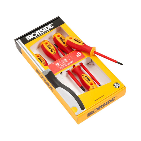 Ironside skrutrekkersett isolert 1000V 5 deler