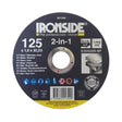 Ironside kappeskive 2in1 Ø125 mm