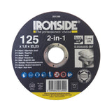Ironside kappeskive 2in1 Ø125 mm
