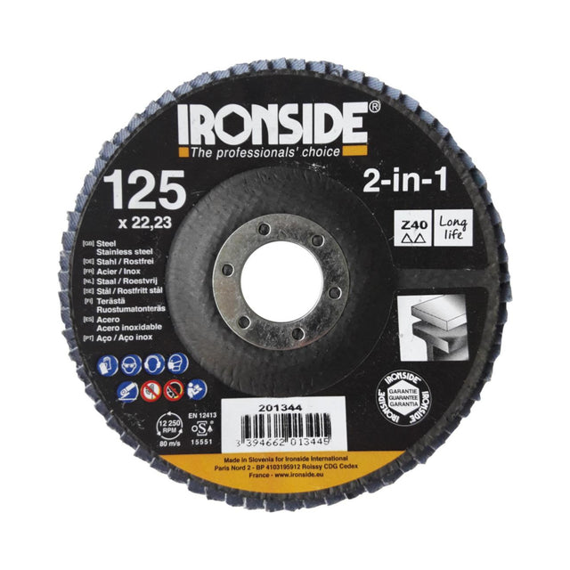 Ironside lamellrondell Convex 2in1