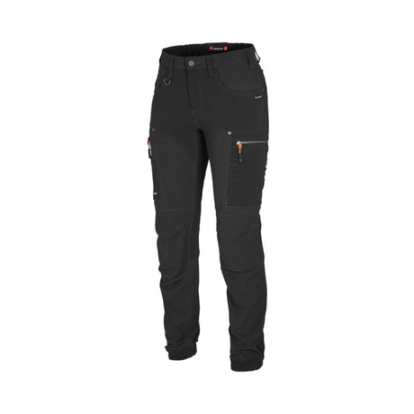 L.Brador Servicebukse dame 1030P 4X stretch – sort, framside