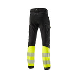 L.Brador Servicebukse 1031P HiVis kl. 1 – sort/gul, bakside