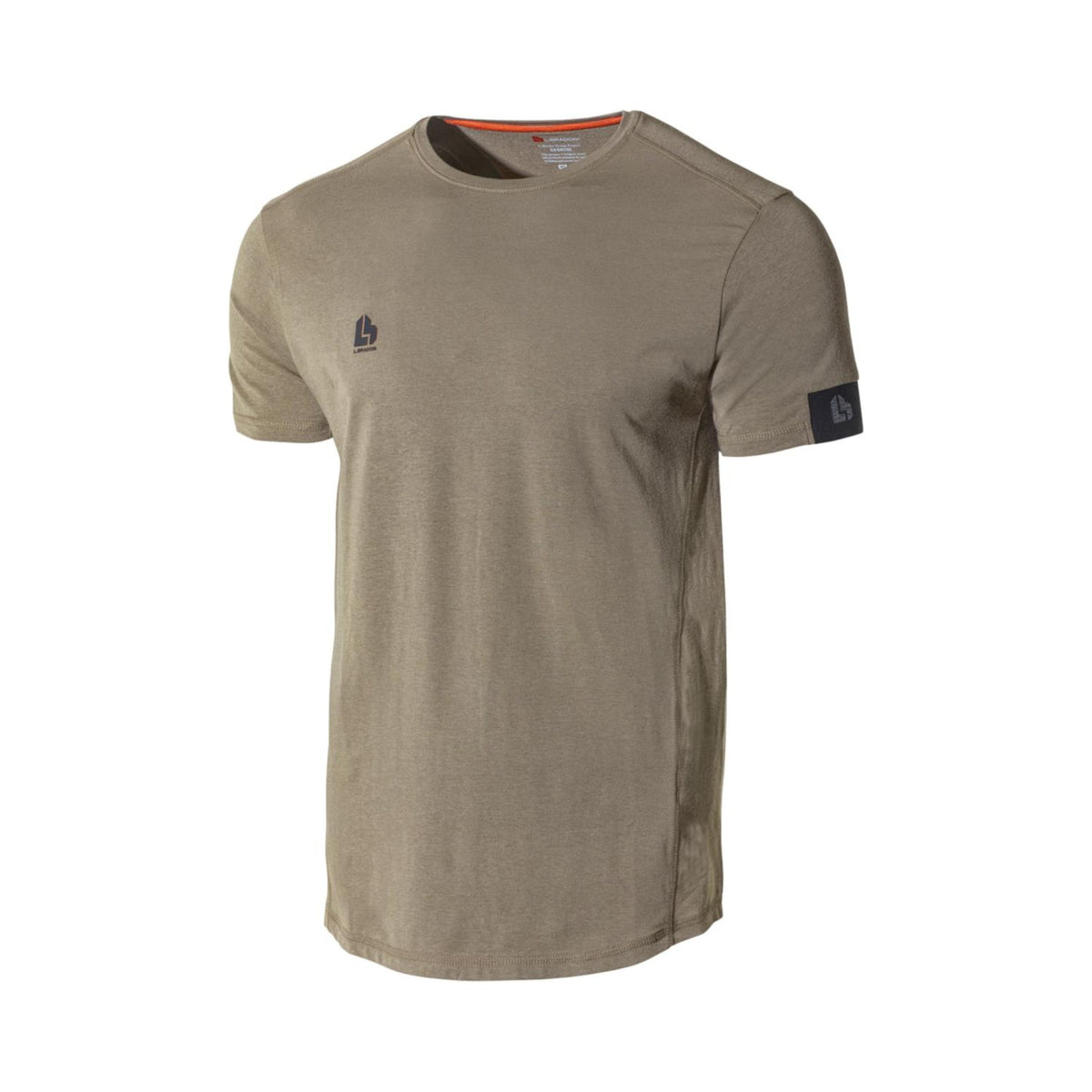 L.Brador T-skjorte 6030BV – khaki, framside