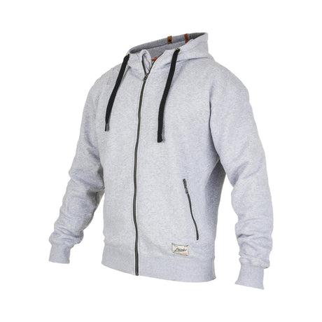 L.Brador Hettejakke 6023PB Heavy – gråmelert, framside
