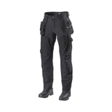 L.Brador Håndverksbukse 1052PB Heavy – sort, framside