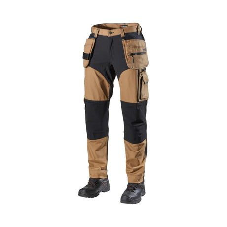 L.Brador Håndverksbukse 1052PB Heavy – khaki, framside