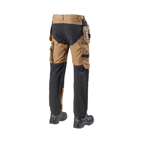 L.Brador Håndverksbukse 1052PB Heavy – khaki, bakside