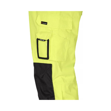 L.Brador Vinterbukse 189P Heavy – gul, bakside