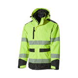 L.Brador Jakke 2122P Heavy – gul, framside