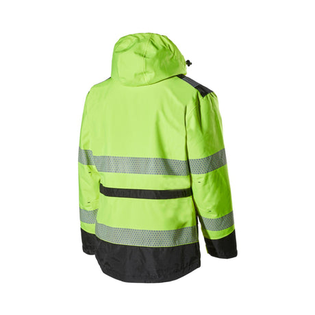 L.Brador Jakke 2122P Heavy – gul, bakside