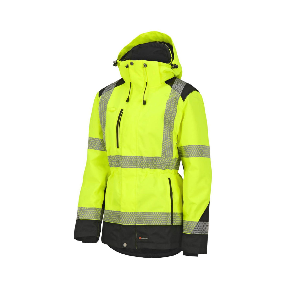 L.Brador Vinterjakke 430P-W Heavy dame – gul, framside