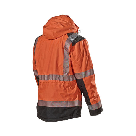 L.Brador Vinterjakke 430P Heavy – oransje, bakside