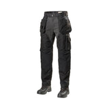 L.Brador Håndverksbukse 1042PB Heavy – sort, framside